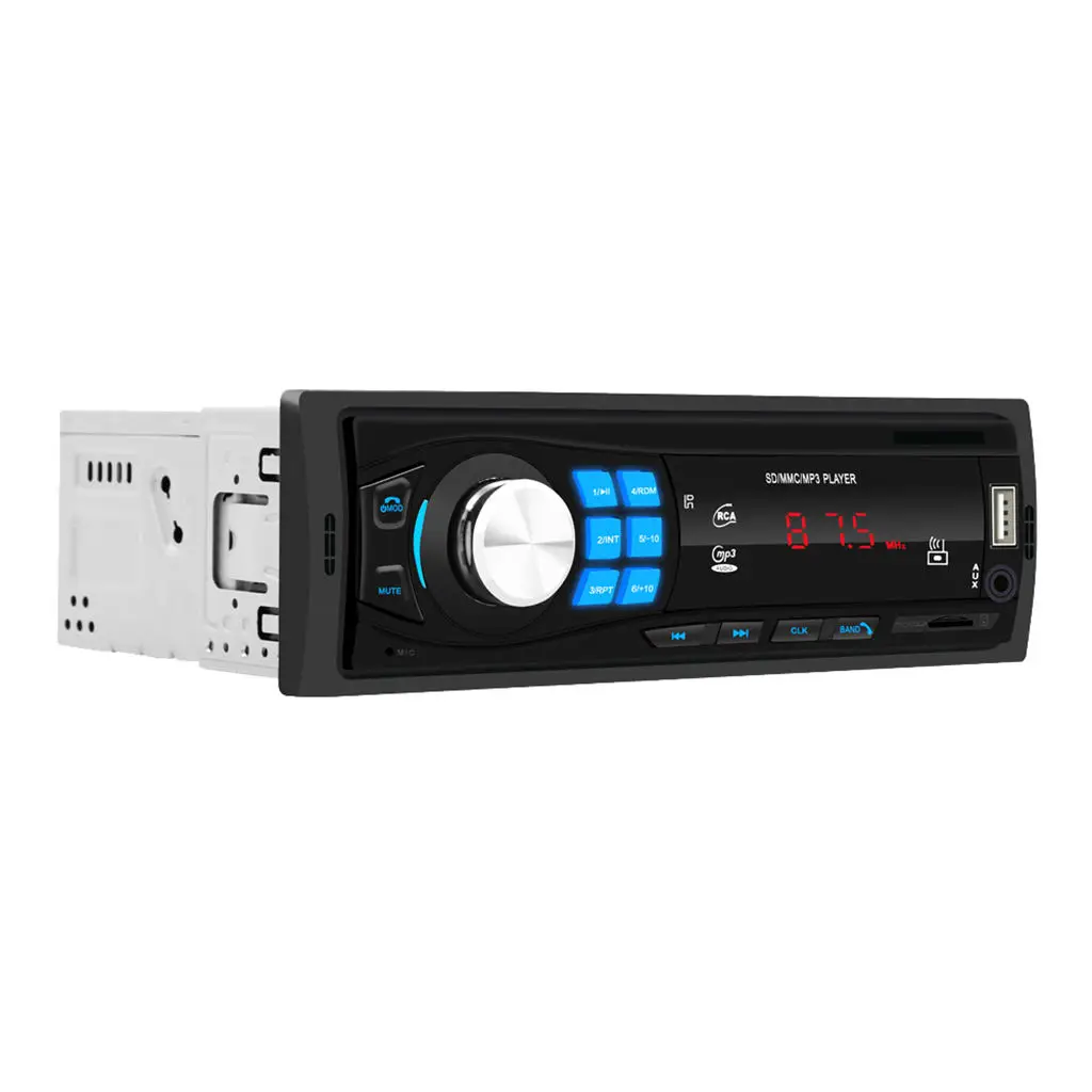 12V 1DIN Bluetooth Car Stereo MP3 Radio Player In- USB FM Aux  Receiver