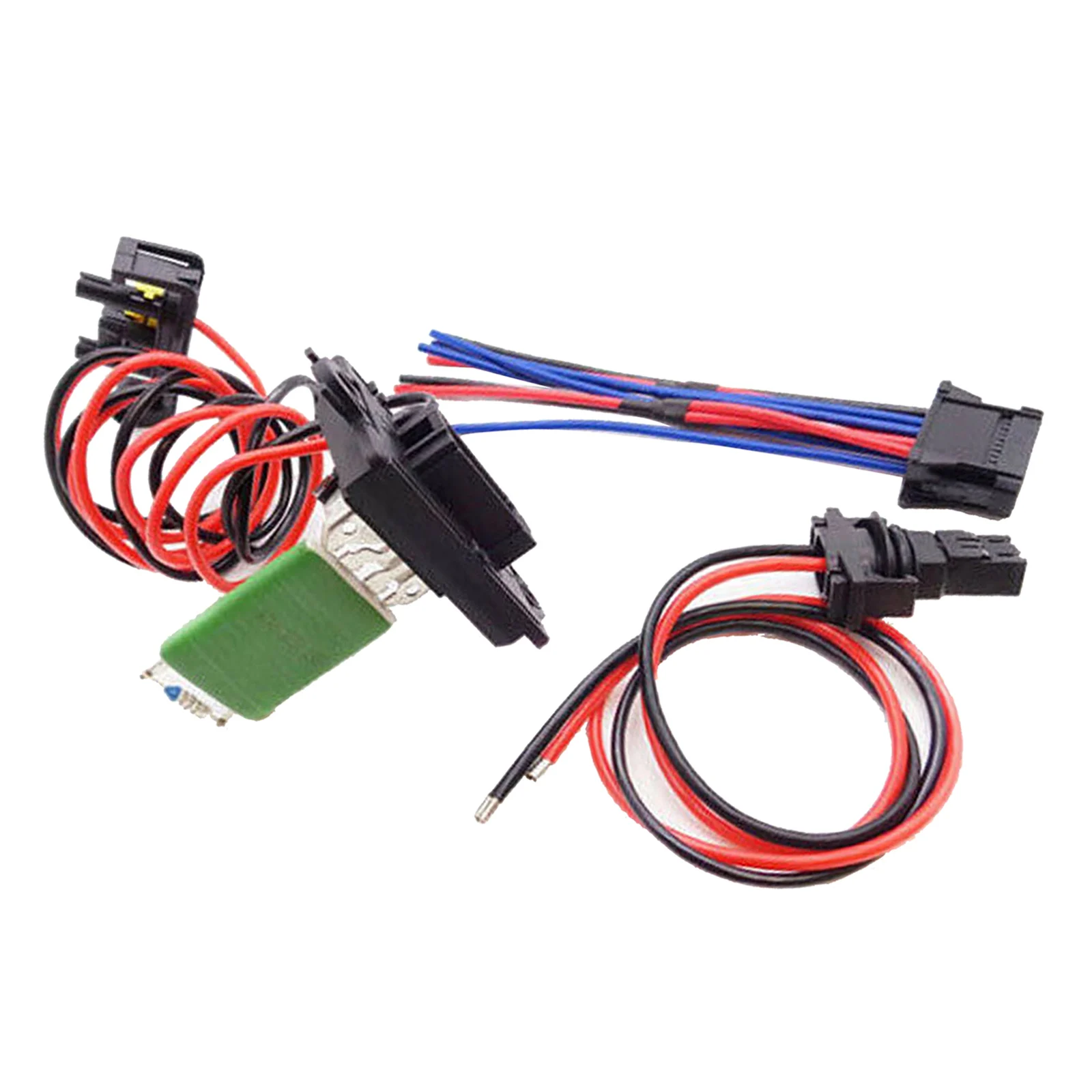 Heater Blower Control Resistor and Wiring Loom for Clio MK3 7701209803 ,Easy to Install