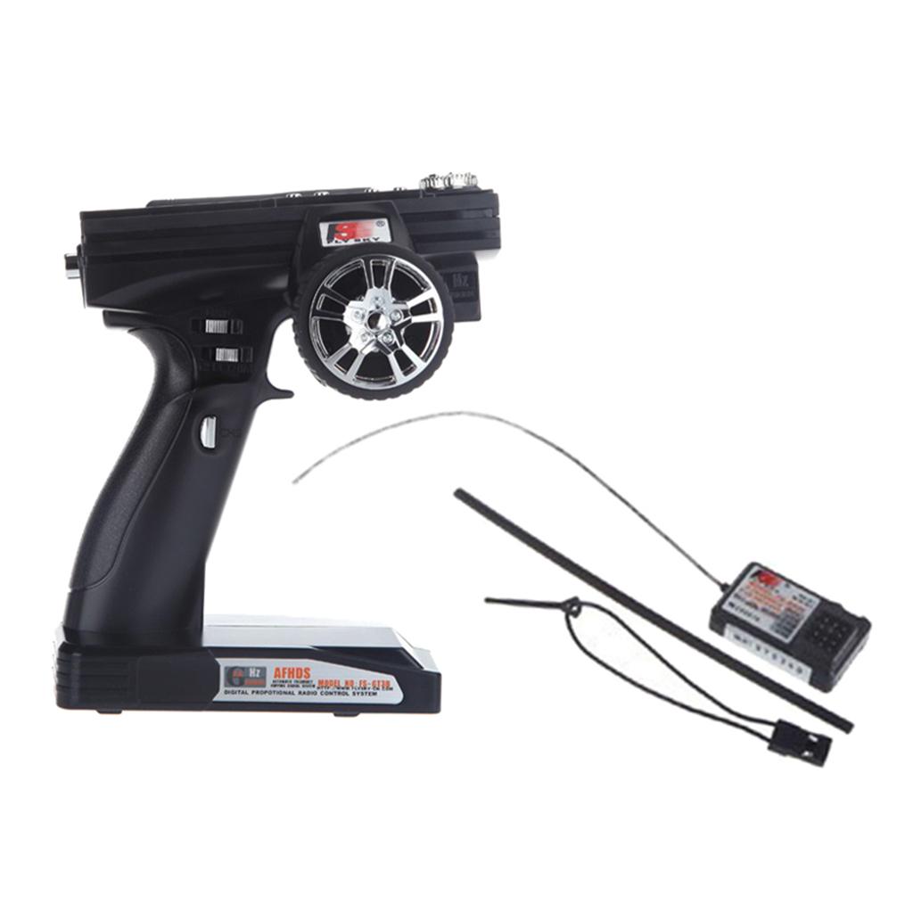 FS-GT3B 2.4G 3 Channels RC Transmitter And Receiver Radio Remote Controller for