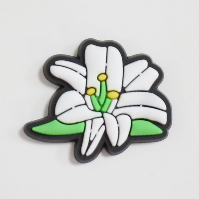 Crocses Charms  Environmental Protection Series PVC Flexible Glue Removable Shoe Ornament Shoe Buckle Decorative Buckle