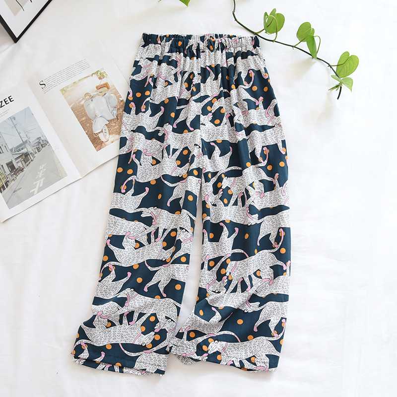 Neue Sommer-Cropped-Hosen 100% Viskose Damen-Shorts Kunstbaumwolle Locker Lässig Große Blumenmuster-Hosen Niedliche Unterteile für Frauen – Detail 8
