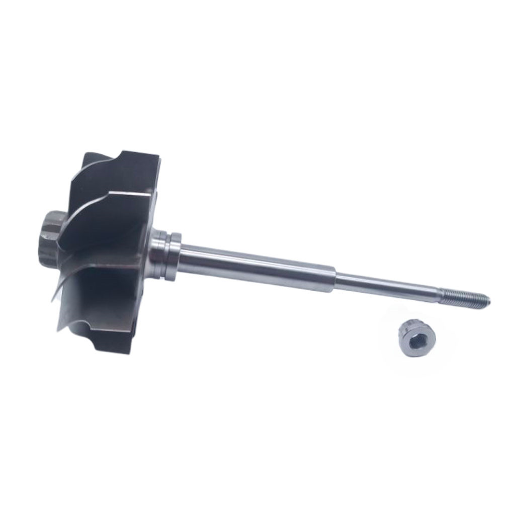 Wheel & Shaft For  HX40 HX40W H1E H1C Turbo 67mm* 76 Mm 10 Blade