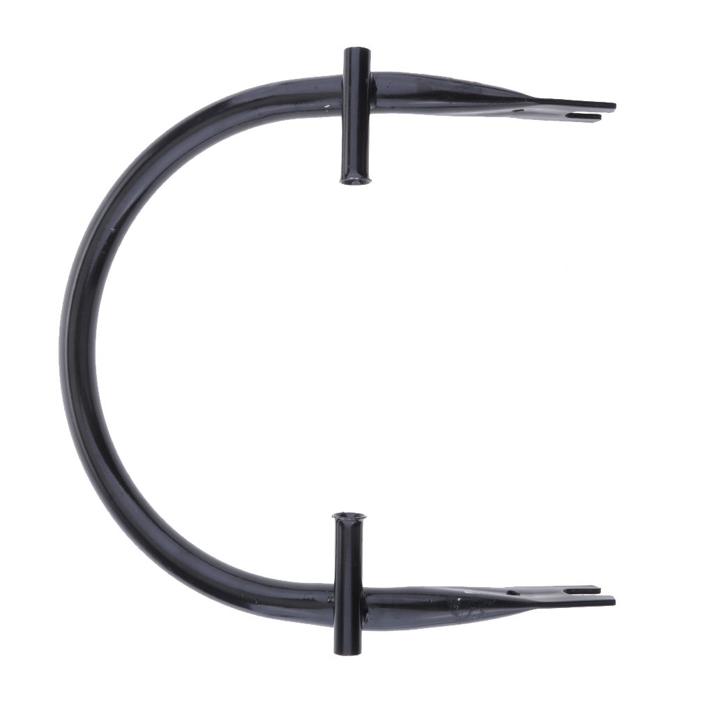 Motorcycle Motorbike Rear Back Handle Bar Grab Rail For Honda CG125 (Black)