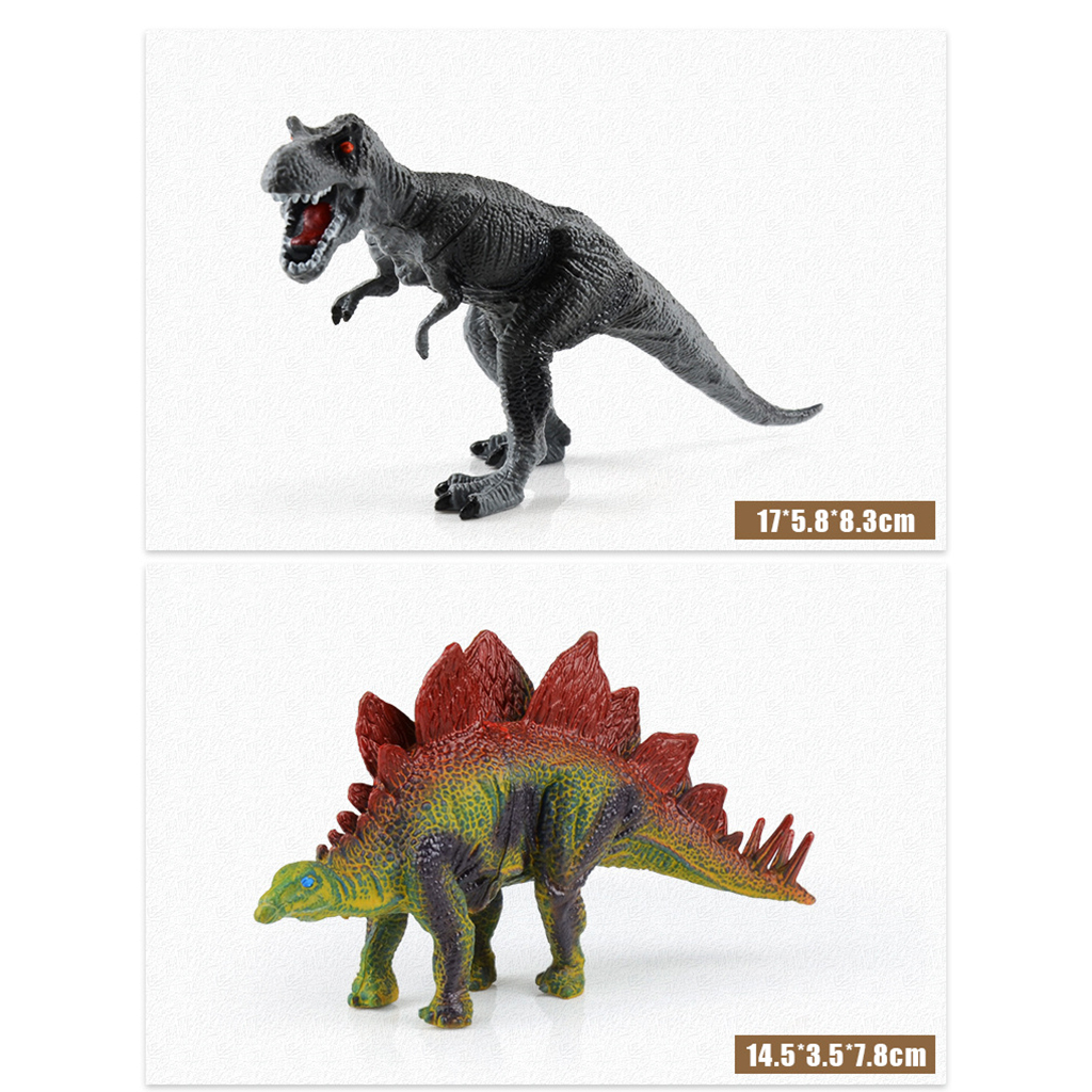 8PCS Jumbo Dinosaur Set,Realistic Looking Dinosaur Toy Set for Party Gift,Boys Girls Children's Birthday Gifts
