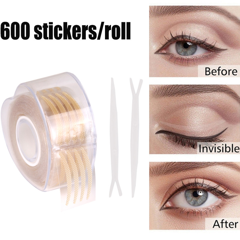 Best of Cheap 600pcs Invisible Eyelid Sticker Lace Eye Lift Strips Double Eyelid Tape Adhesive Stickers Eye Tape Tools Makeup Tool Reviews & Tips