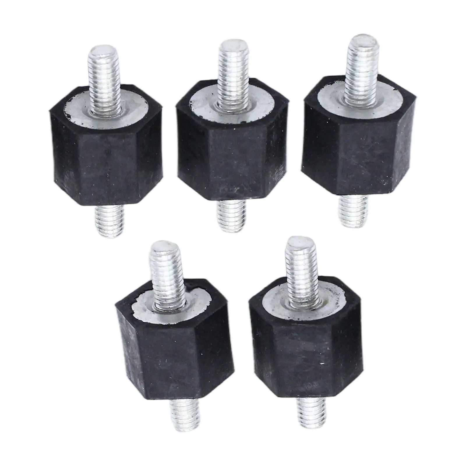 5 Pieces Fuel Pump Engine Cover Rubber Mounts Isolator Mounts for Golf MK2 Engine Panel