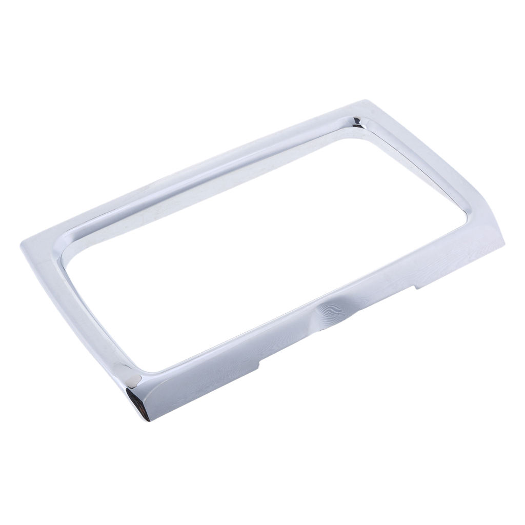 Silver Tri Line Stereo Trim Accent Cover for Harley Tri Glide 2014-later