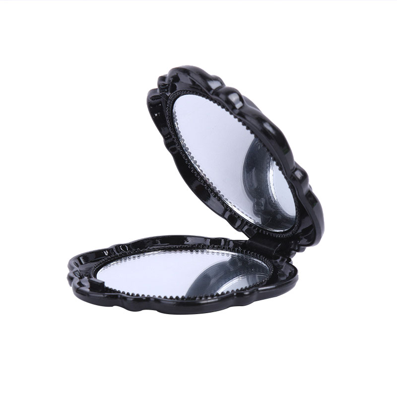 Best of Mini Mirror Retro Rose Flower Portable Small Pocket Makeup Mirror Double Sided Hand Mirrors Compact Cosmetic Beauty Tool Toilet Reviews & Tips