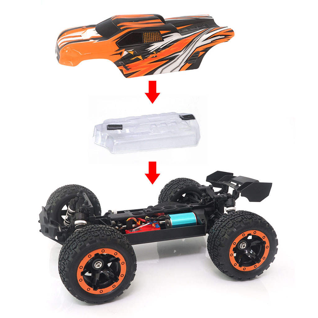 RC Car Dirt Dust Resist, Protective RC Car PVC Inner Accessories Waterproof Cover Guard Cover, for Snow Hbx16890A Hbx16889A Mud