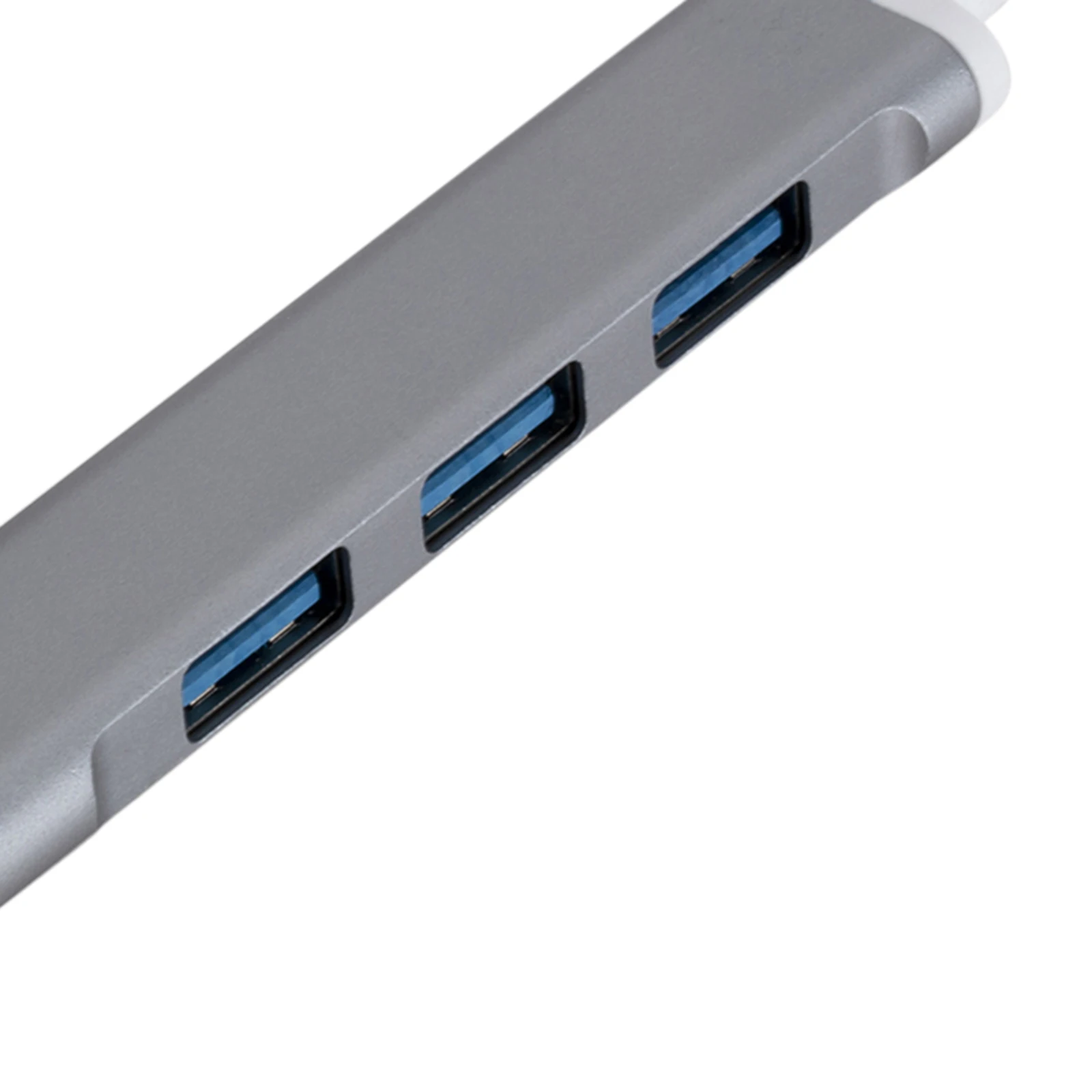 Portable Aluminum Alloy Usb Type C Hub 3.0 4 Port Splitter Adapter Otg Metal Laptops Pc 4 Port Usb 3.0 Hub Adapter Splitter