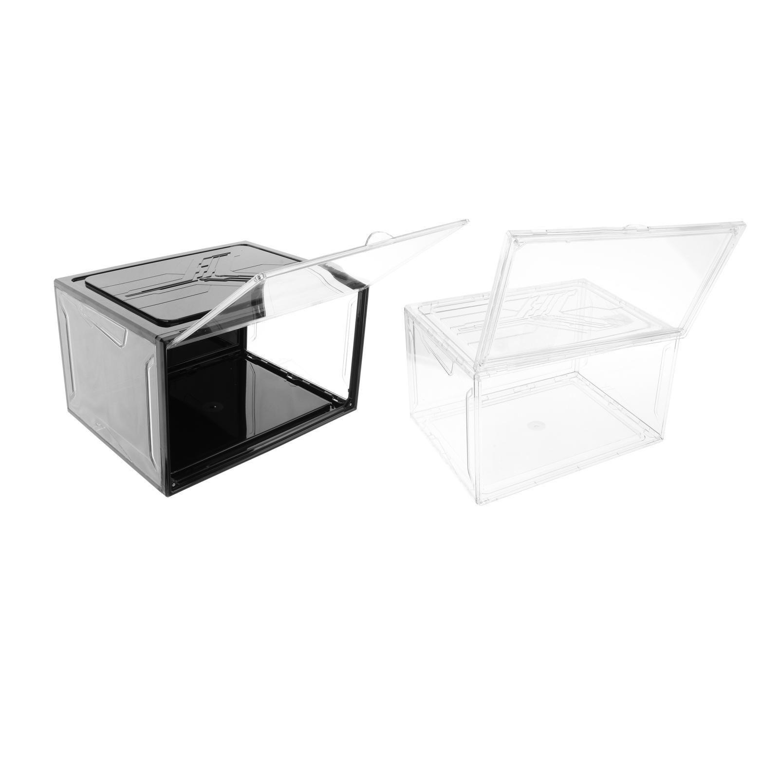 Shoe Box Transparent Shoe Storage Boxes Drawer Containers Case for Women/Men