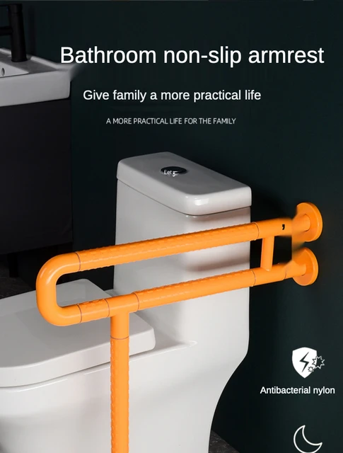 Toilet Gadgets Handrail Shower Support Elderly Disabled Handrail Disability  Help Bracket Agarrador Ducha Bathroom Accessories - AliExpress