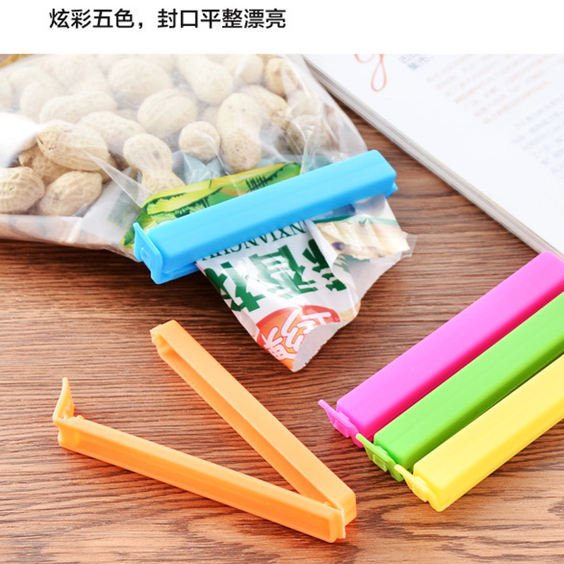 Description Picture 3 of item20Pcs/10Pcs Portable New Kitchen Storage Food Snack Seal Sealing Bag Clips Sealer Clamp Plastic Tool Kitchen Accessories