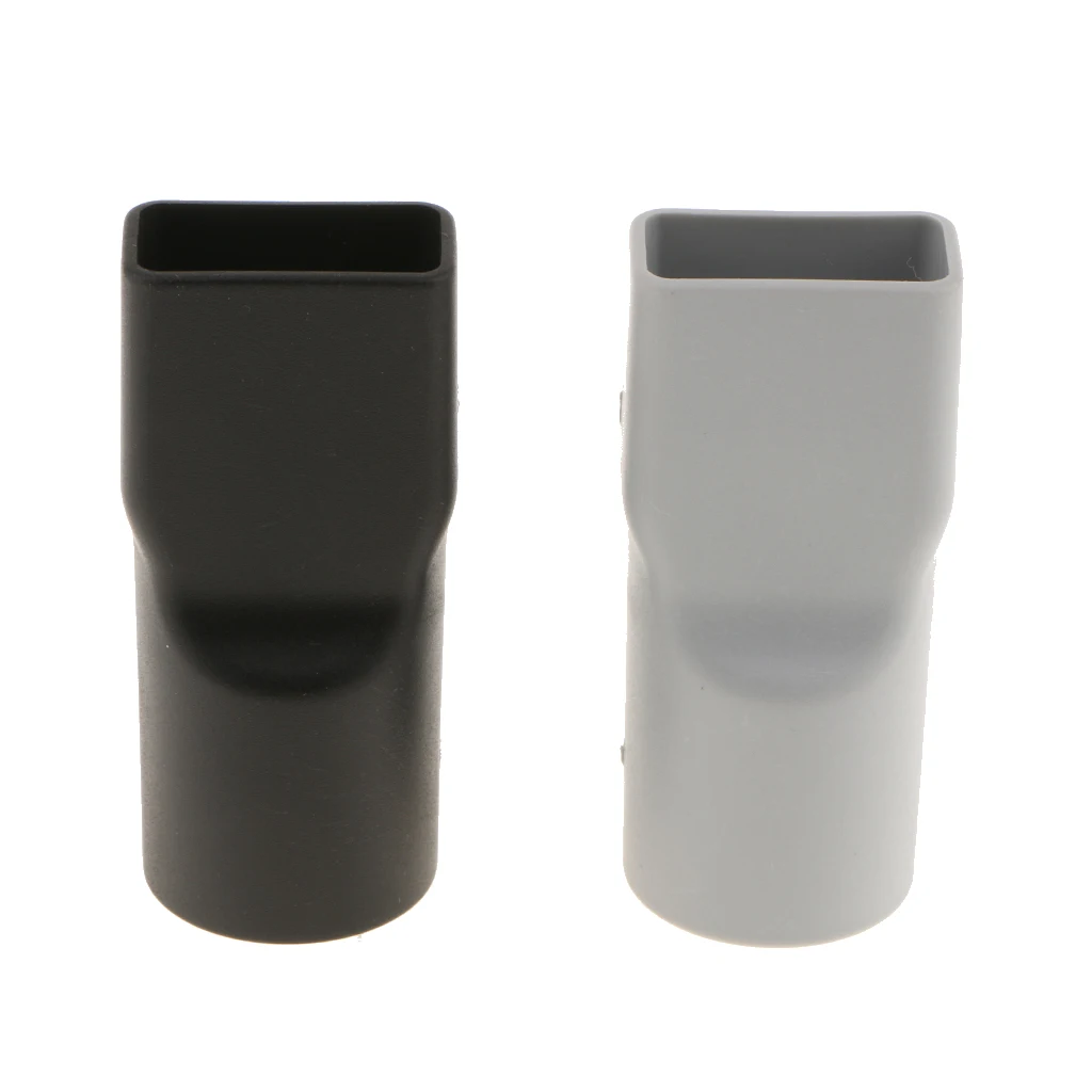 32mm Dia. Round to Square Neck Vacuum Cleaner Nozzle Connector Adapter Black And Grey Universal Household vacuum cleaner parts 32mm Dia. Round to Square Neck Vacuum Cleaner Nozzle Connector Adapter Black And Grey Universal Household vacuum cleaner parts