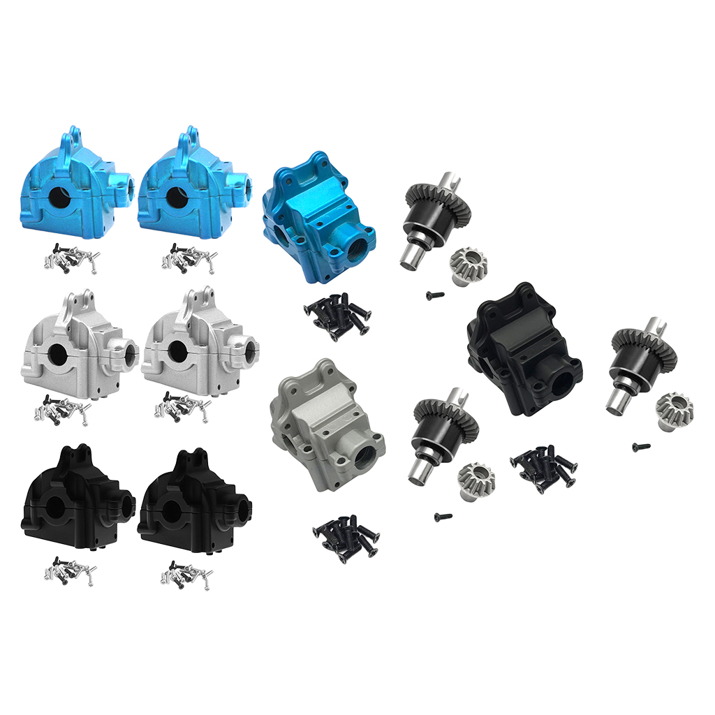 RC Metal Upper Lower  Housing Differential Gear for WLTOYS 144001 1/14 RC Car Buggy Upgrade Parts