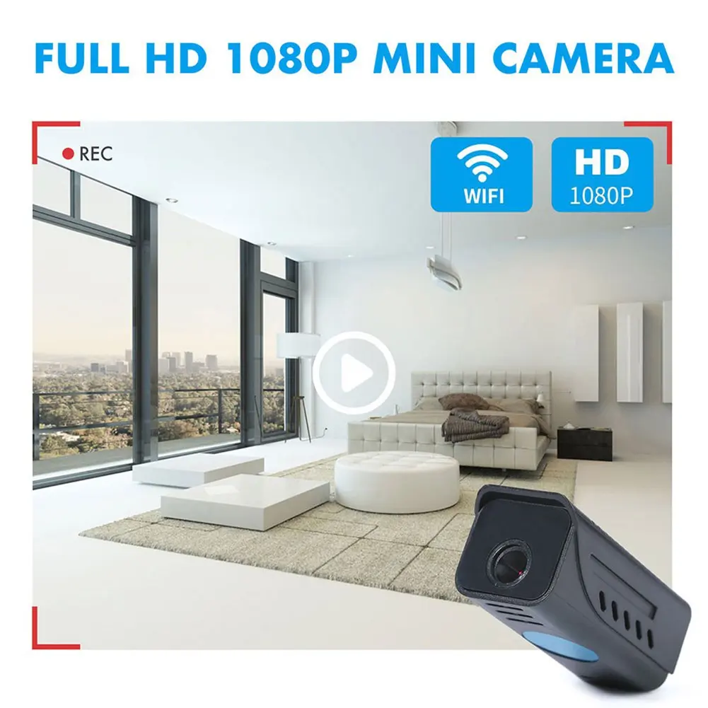 mini câmera sem fio micro câmera de vigilância em casa filmadora gravador de detecção de movimento câmera babá