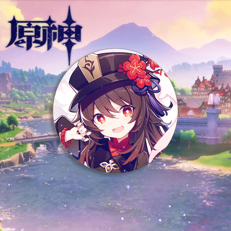 Game Genshin Impact Brooch Pin Hu Tao Klee Xiao Zhongli Raiden Shogun Ganyu Cosplay Anime Badge Accessories For Clothes Bag Gift Game Genshin Impact Brooch Pin Hu Tao Klee Xiao Zhongli Raiden Shogun Ganyu Cosplay Anime Badge Accessories For Clothes Bag Gift
