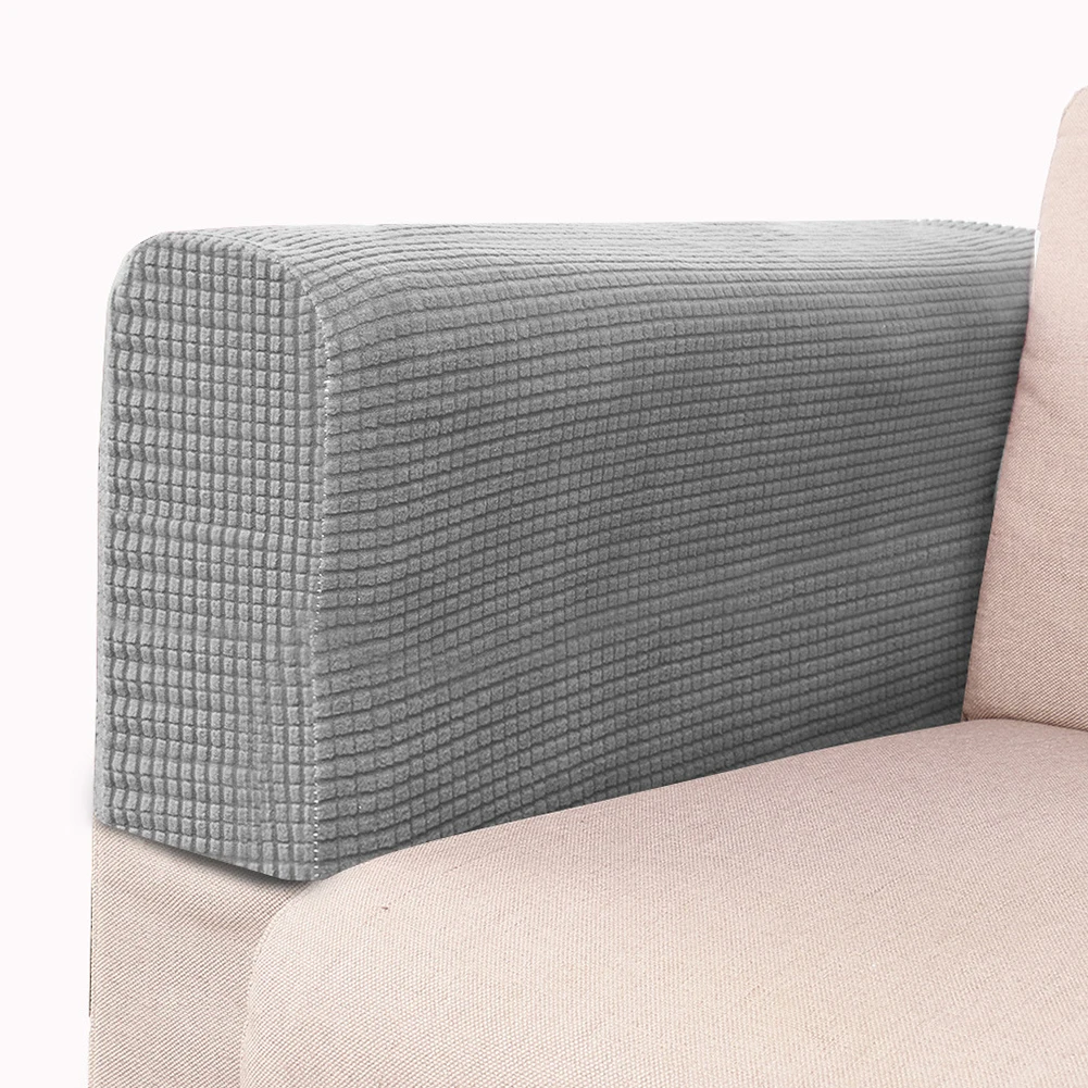 2 pçs sofá reclinável braço capa para