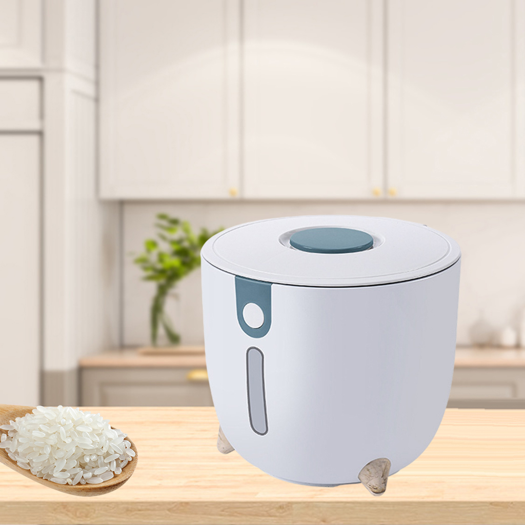 Kitchen Dry Food Storage Container Cereal Rice Bucket Can Moisture-proof