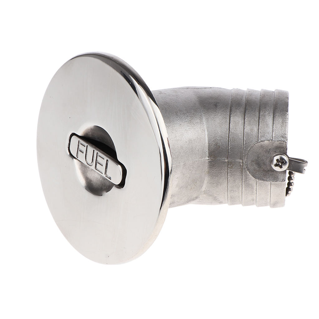 50mm Boat Deck Fill/Filler with Keyless  2 inch Marine 316 Stainless Steel Hardware, for Boat Yacht Caravan