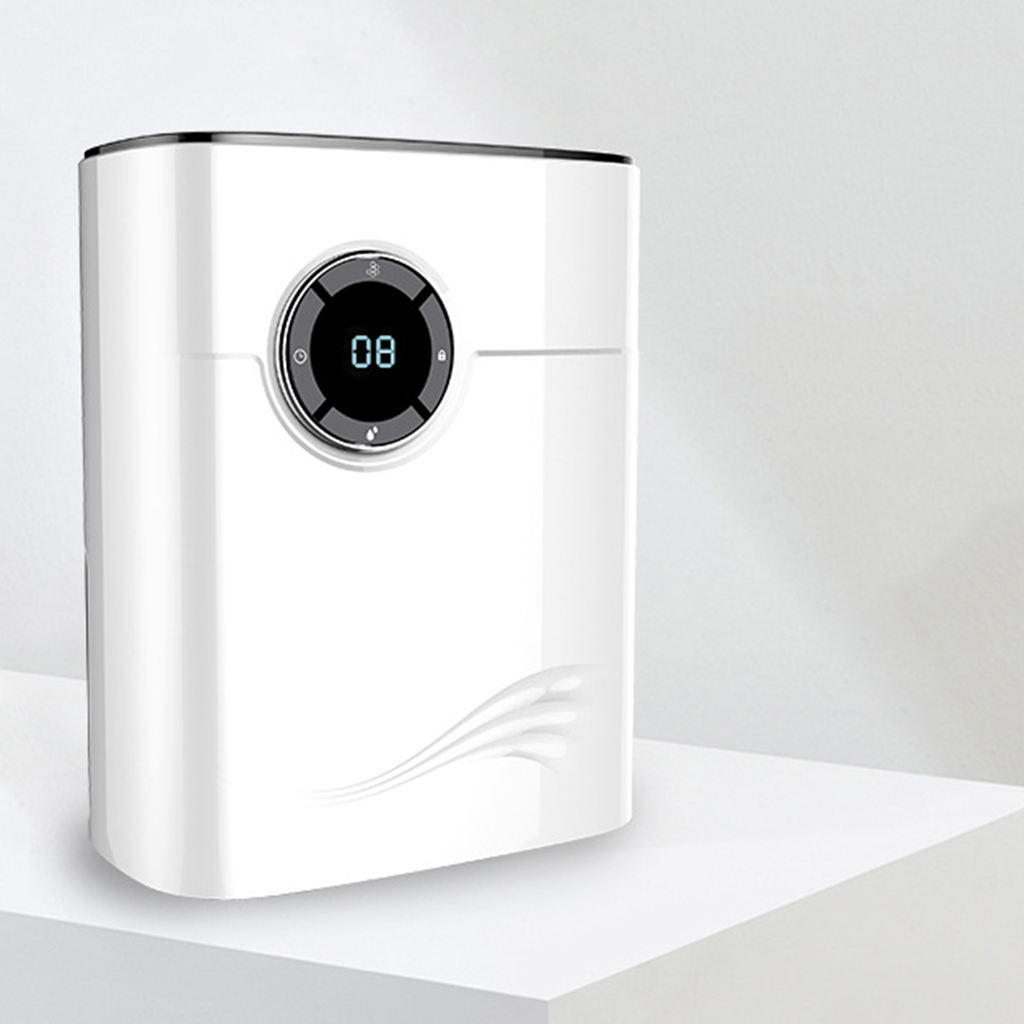 Electric US Plug Dehumidifier with 1200ml Water Tank Auto Shutoff for Home