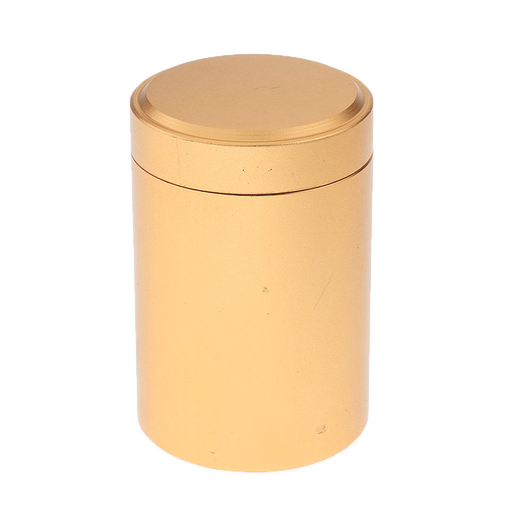 Aluminum Capsule Holder Waterproof Pill Box Container Tea Trolley