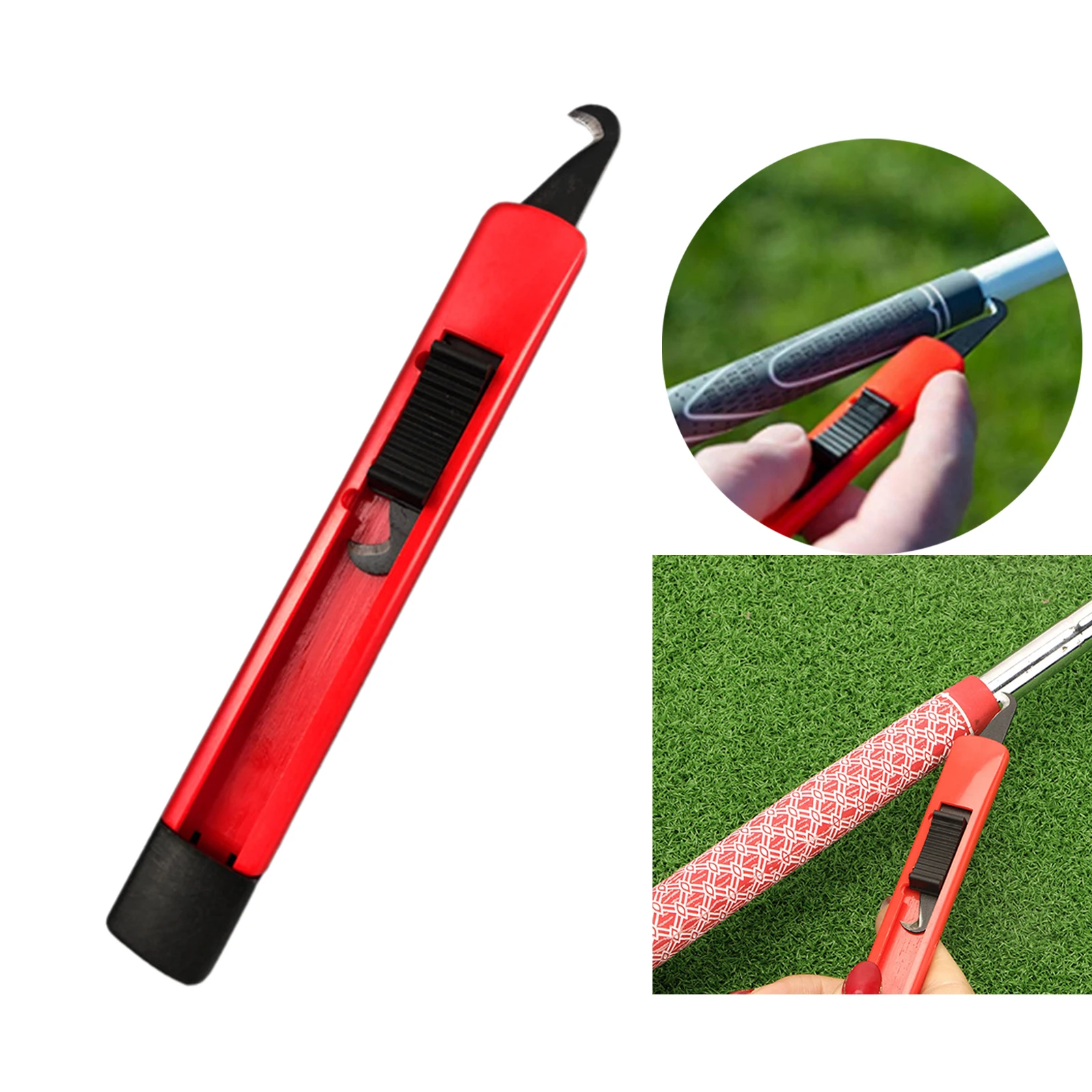 Golf Club Grip Change Regrip Remover Tool Accessory Carbon Steel Plastic Grip,Golf Grip Kits for Regripping Golf Clubs
