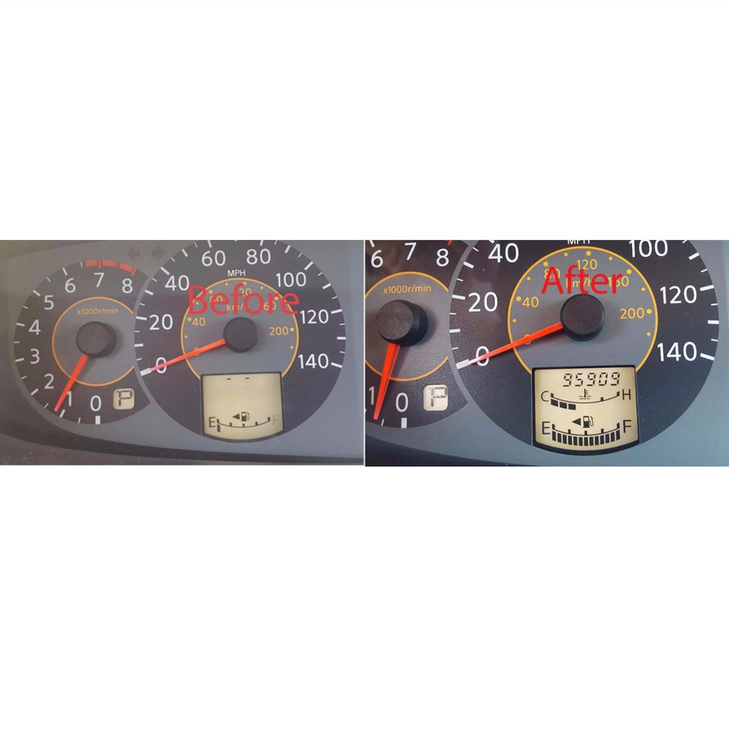 Car LCD Monitor Instrument Cluster Speedometer for   Quest 2004-2006 LCD Display Screen for the Gauge Car Display  Part