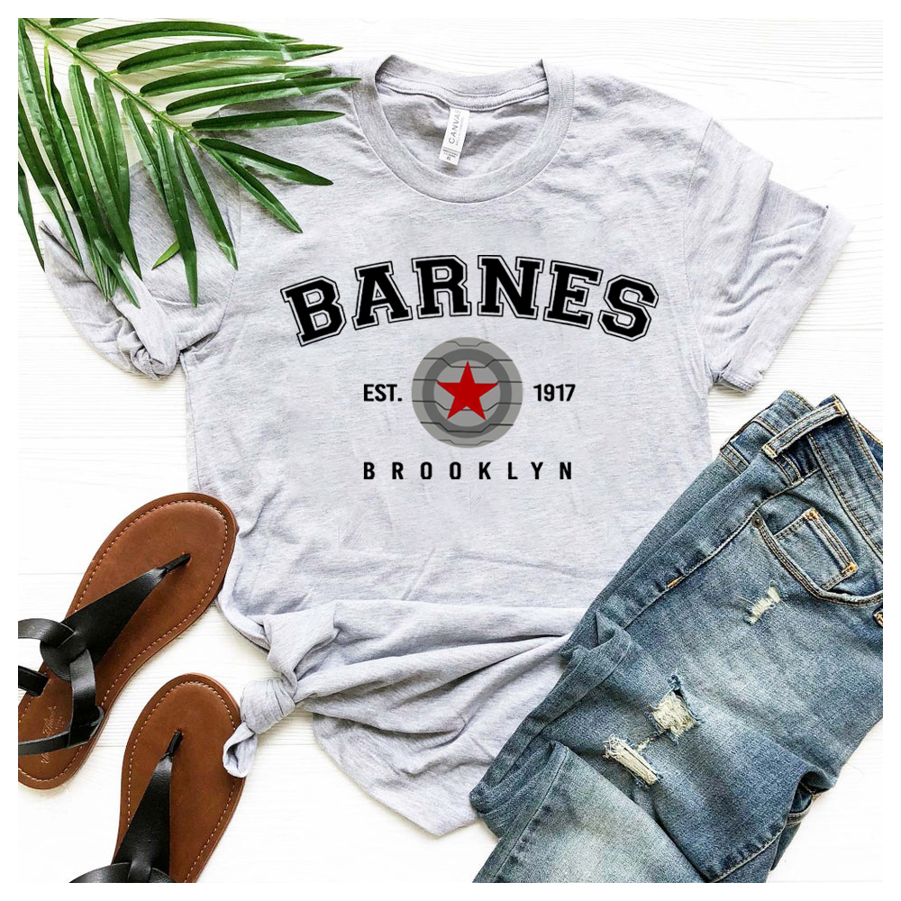 Barnes, Sebastian Stan, camiseta gráfica Harajuku, tops casuais, verão