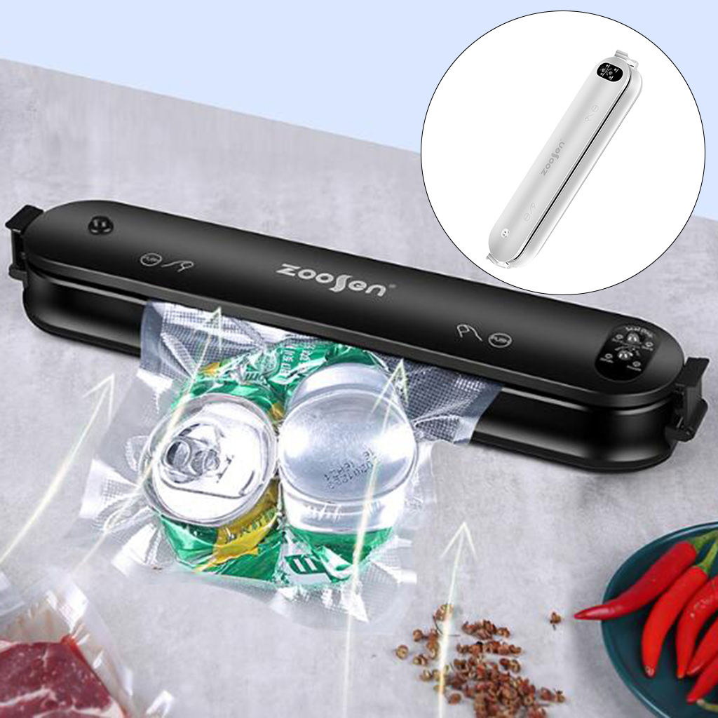 Electric Vacuum Sealer Machine & Food Vacuum Bags Sealer Packing Storage Food Package Machine for Home Kitchen UK Plug