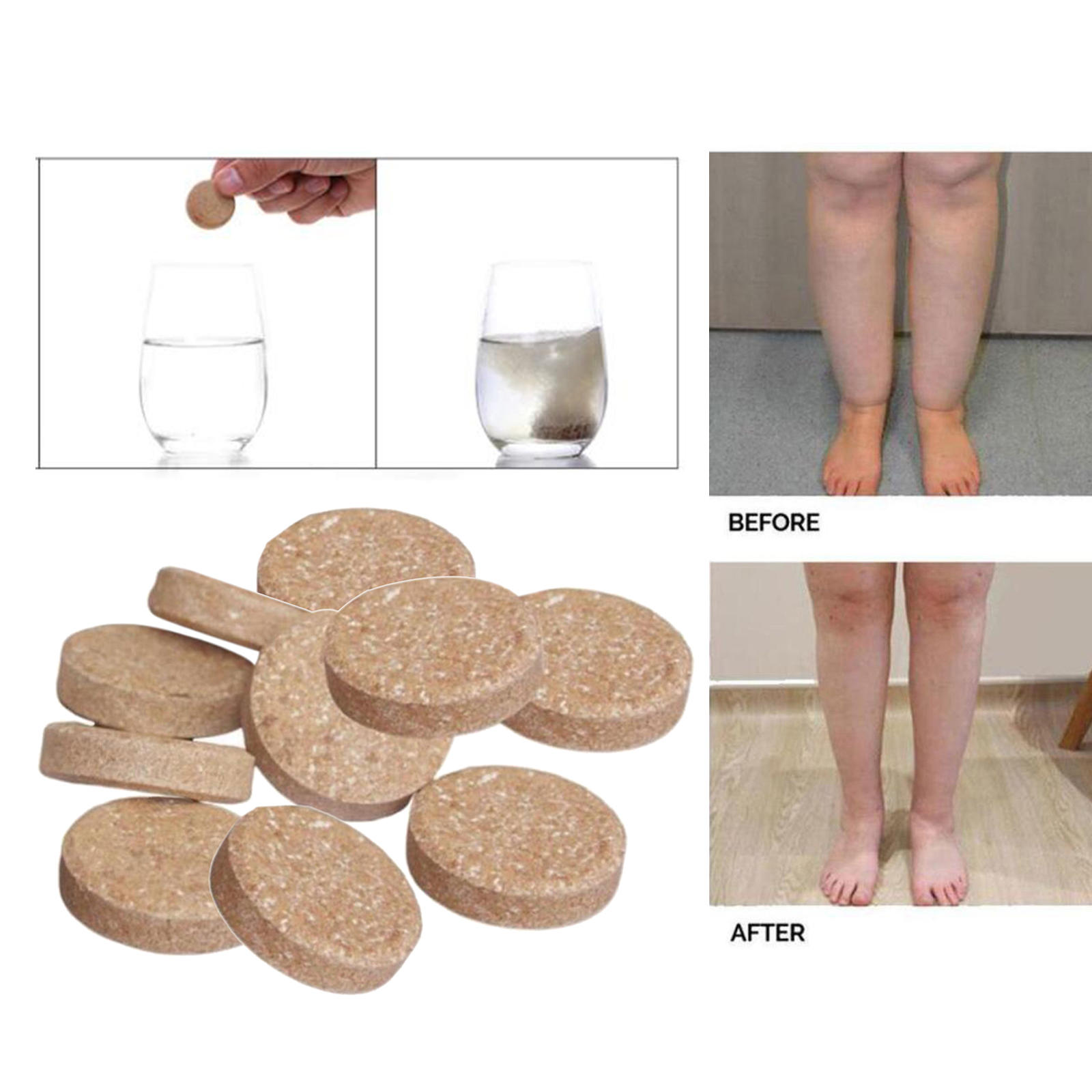 8Pcs Effervescent Balls Anti- Foot SPA for Foot Pain Foot Bath Men