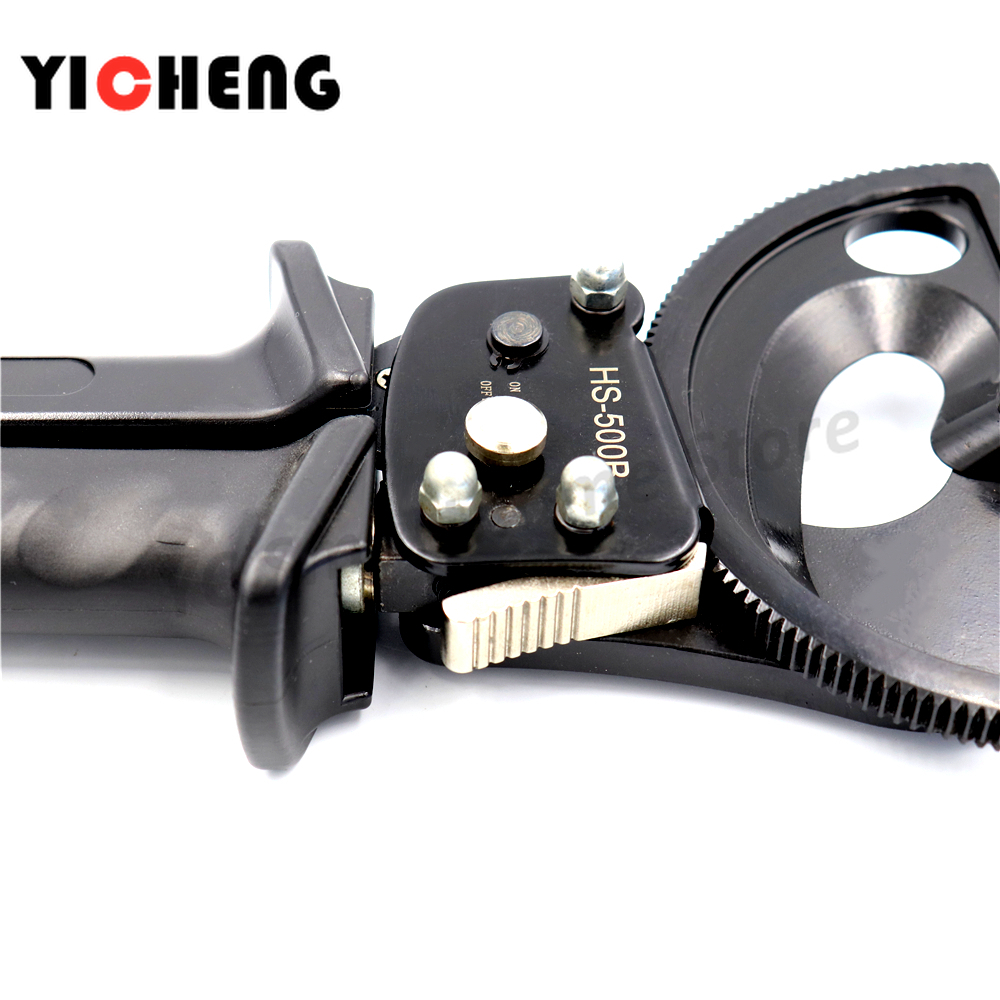 HS-500B Hand Ratsche Kabel Cutter Zange Werkzeug Aluminium-kupfer kabel arbeitssparende schneiden und schneiden palette innerhalb 400mm2 – Detail 6