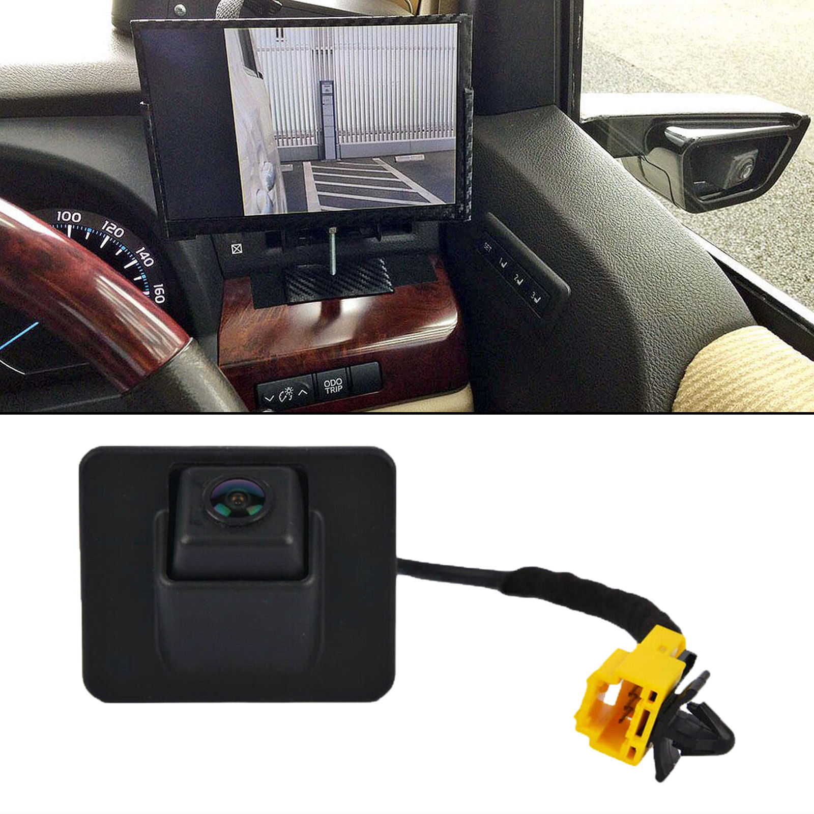 Rear Park Assist View Camera Reverse Camera Compatible with Kia Optima 2011-2013 957602T101 Replacement Parts Accessories