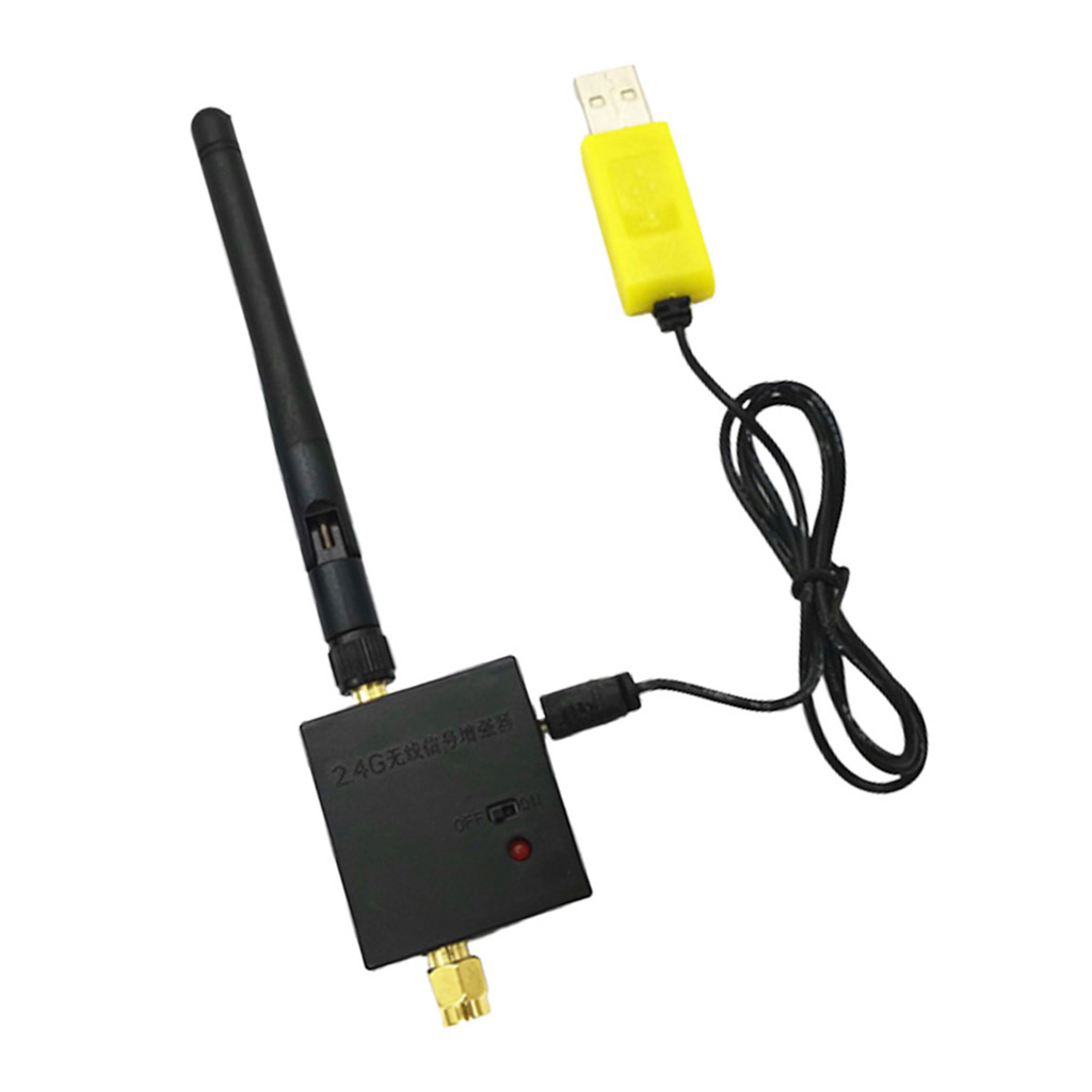 1pc 2.4G 14dbm RC Toy Remote Control Signal Enhancer Booster Amplifier