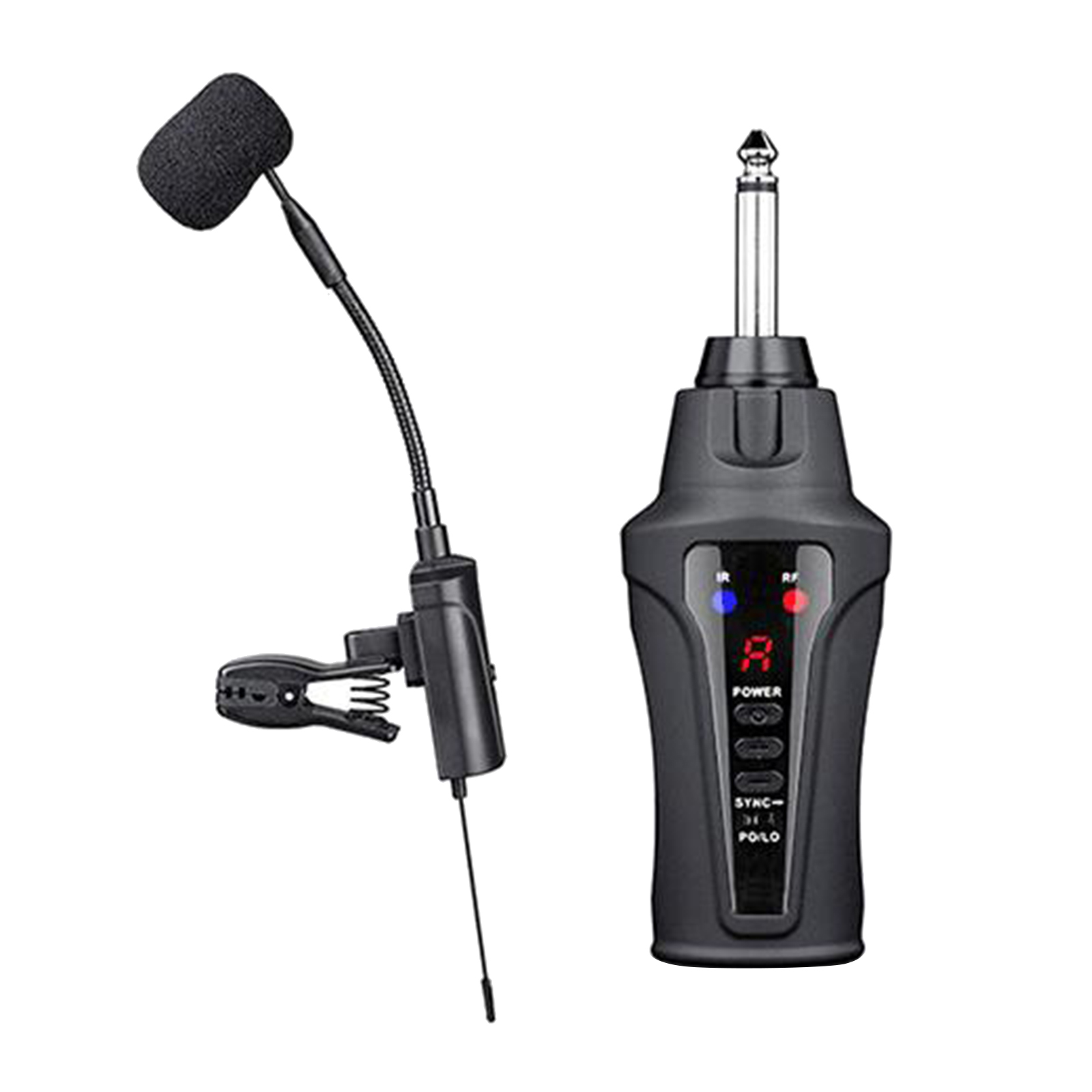 Professional Wireless Sax Microphone System Saxophone Mic Instrument Stage