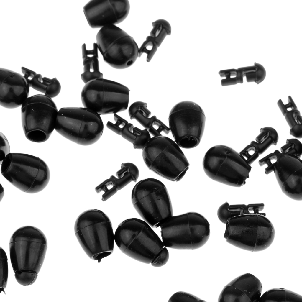 50pcs Fishing Quick Change Beads Fishing Lures Beads Feeder Accessories Rig Line Holder Tackle