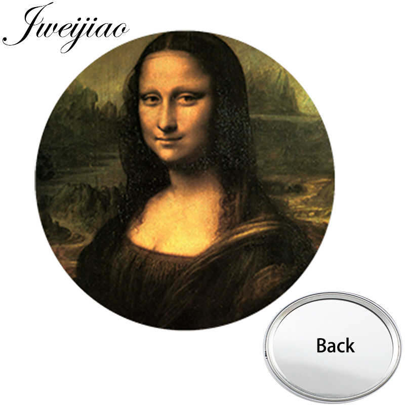 Best of Youhaken Mona Lisa Portrait Of Character Pocket Mirror Famous Oill Paintings Women Compact Portable Makeup Vanity Hand Mirrors Reviews & Tips