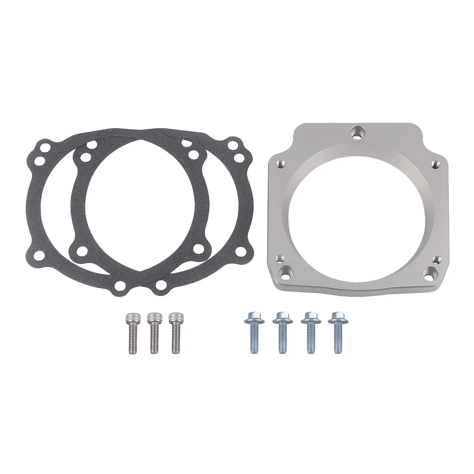 LS 92mm Intake Manifold to 102mm Throttle Body Adapter Plate , Adapts a 102mm throttle body to the intake