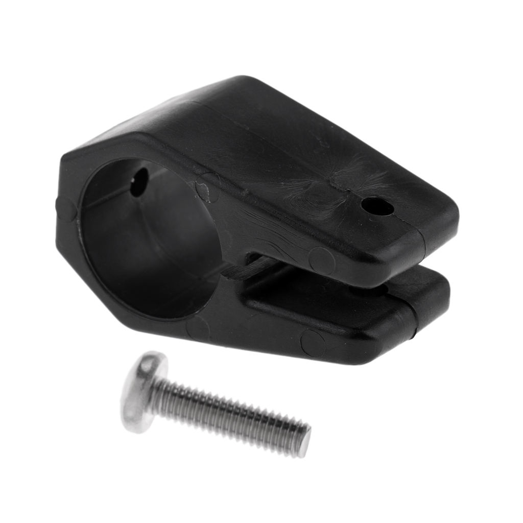MagiDeal Bimini Top Jaw Slide Black Nylon Round Tubing Hardware Fits 1