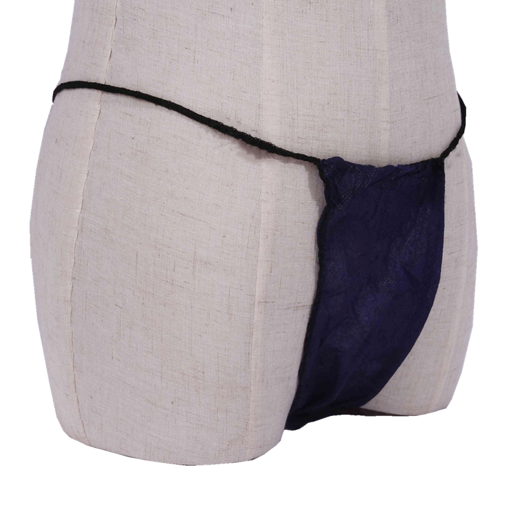 100pcs Women Disposable SPA Beauty Underwear Non-woven Brief Short For Sauna