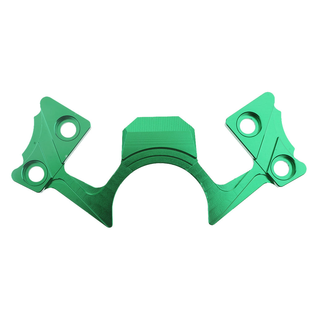 Front Upper Triple Tree Yoke Top Fork Clamp Green for Kawasaki Ninja 250 300