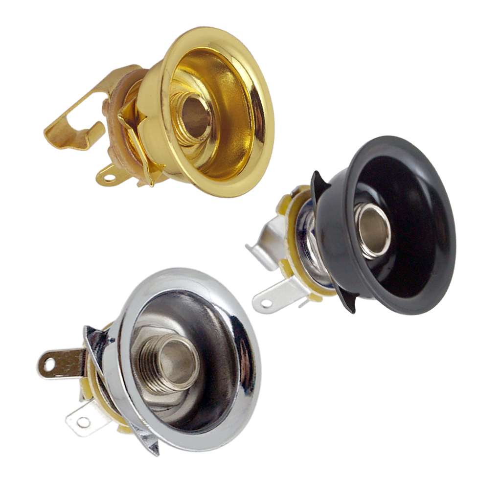 6.35mm 1/4' Jack Plug Socket Output Plate for Telecaster TL Guitar Guitar Parts Accessories