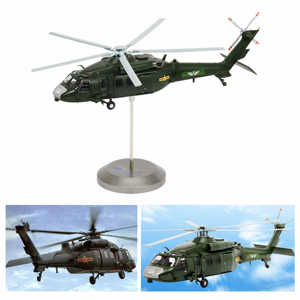 1:72 Scale Diecast China's 20 Armed Helicopter Model Aircraft Home Decor