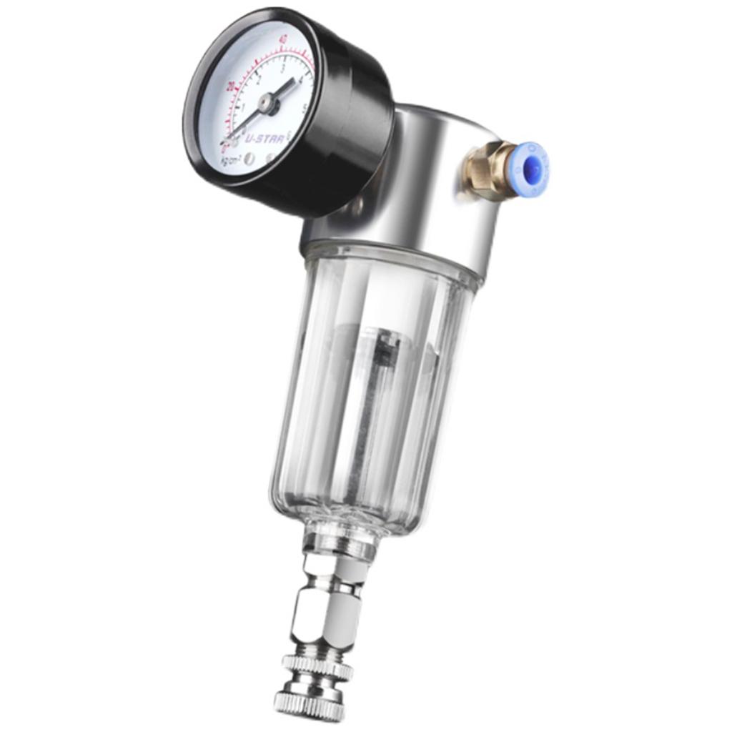 Air Pressure Regulator Air Compressor Filter Oil-Water Separator Reduce Pressure Valve for UA-90093