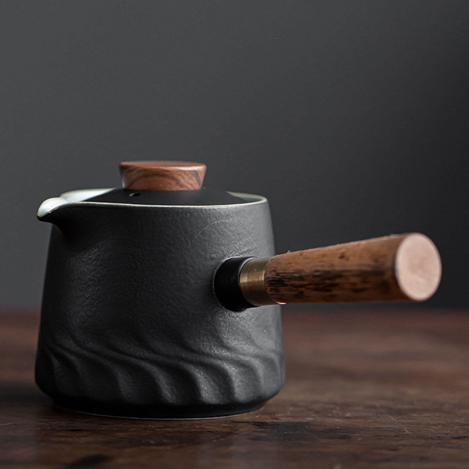1 Piece Ceramic Elegant Gift Filter Handle Holder Unique Modern Business Traditional Teapot for Traveling Office Home Adults
