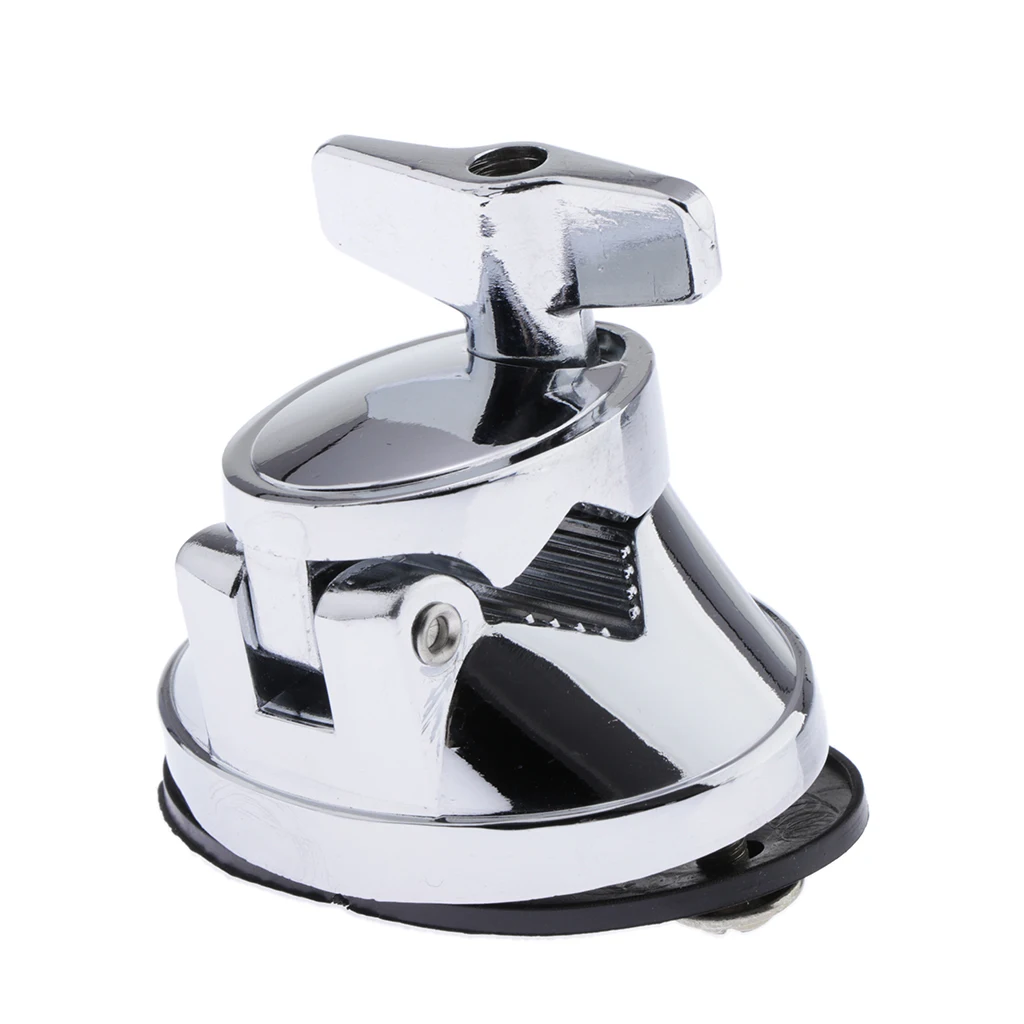 Zinc Alloy Practical Drum Holder Base Plate Rack Clamp Tom Drum Mount Bracket Drum Base Bottom Rack Percussion Instruments