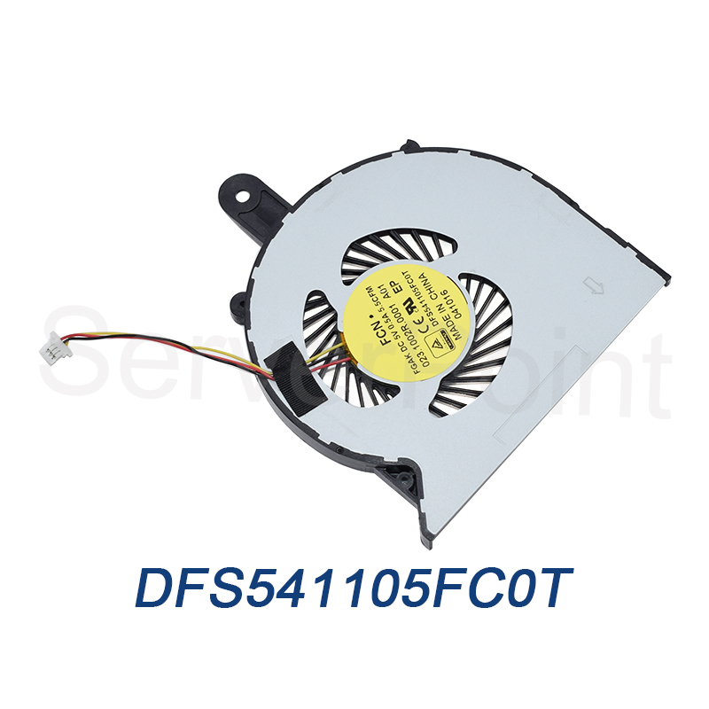 Fan para Dell Cpu Cooling Inspiron 14 15-3559-3458-3459 3468 3558 3568 Dfs541105fc0t dc 5v 0.5a Ns85a00-14k14 1 DFS541105FC0T DC 5V 0.5A NS85A00-14K14 CPU Cooling