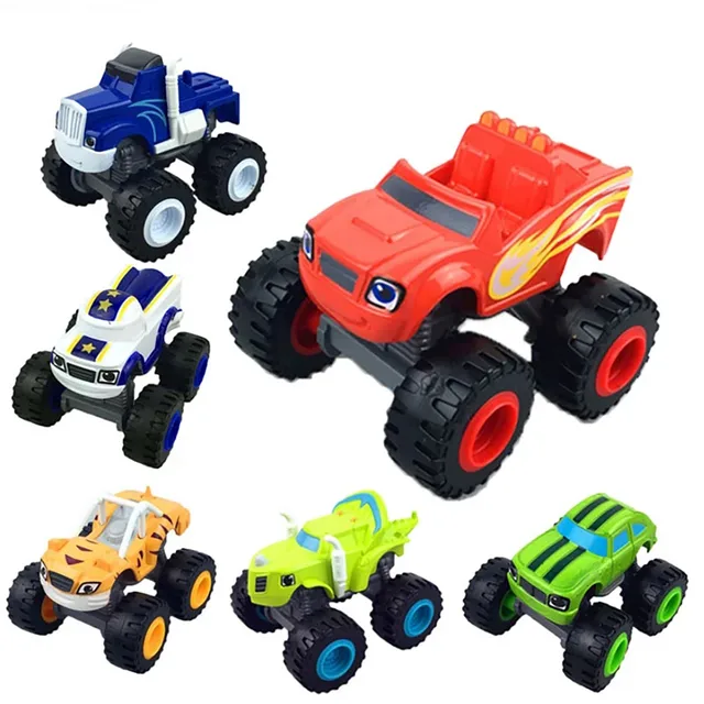 Monsters Truck Brinquedos Máquinas Carro Brinquedo Russo Clássico Blaze C  em Promoção na Americanas