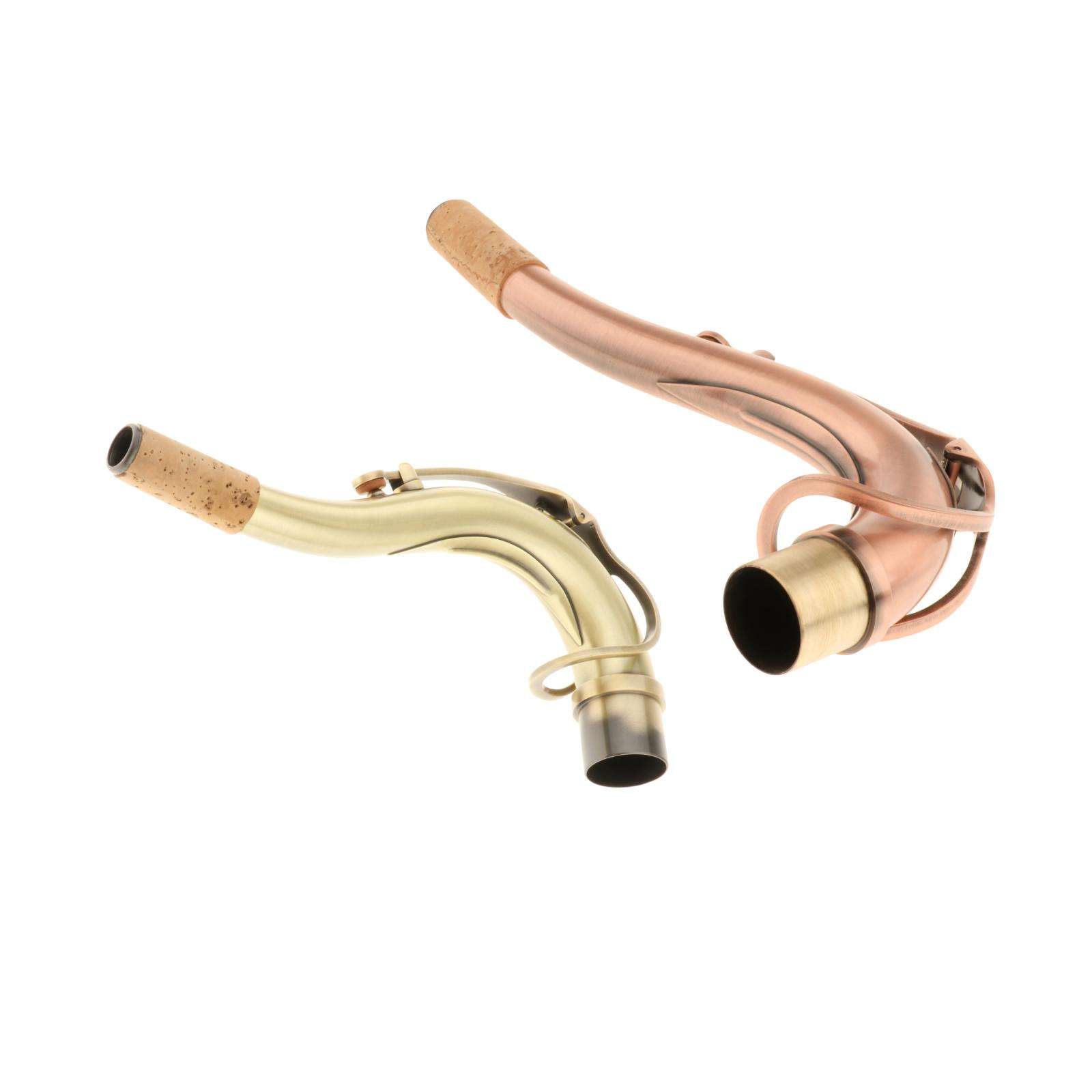 Tenor Saxophone Bend Neck Good Tone Brass Material Sax Woodwind Instrument Replacement Accessory