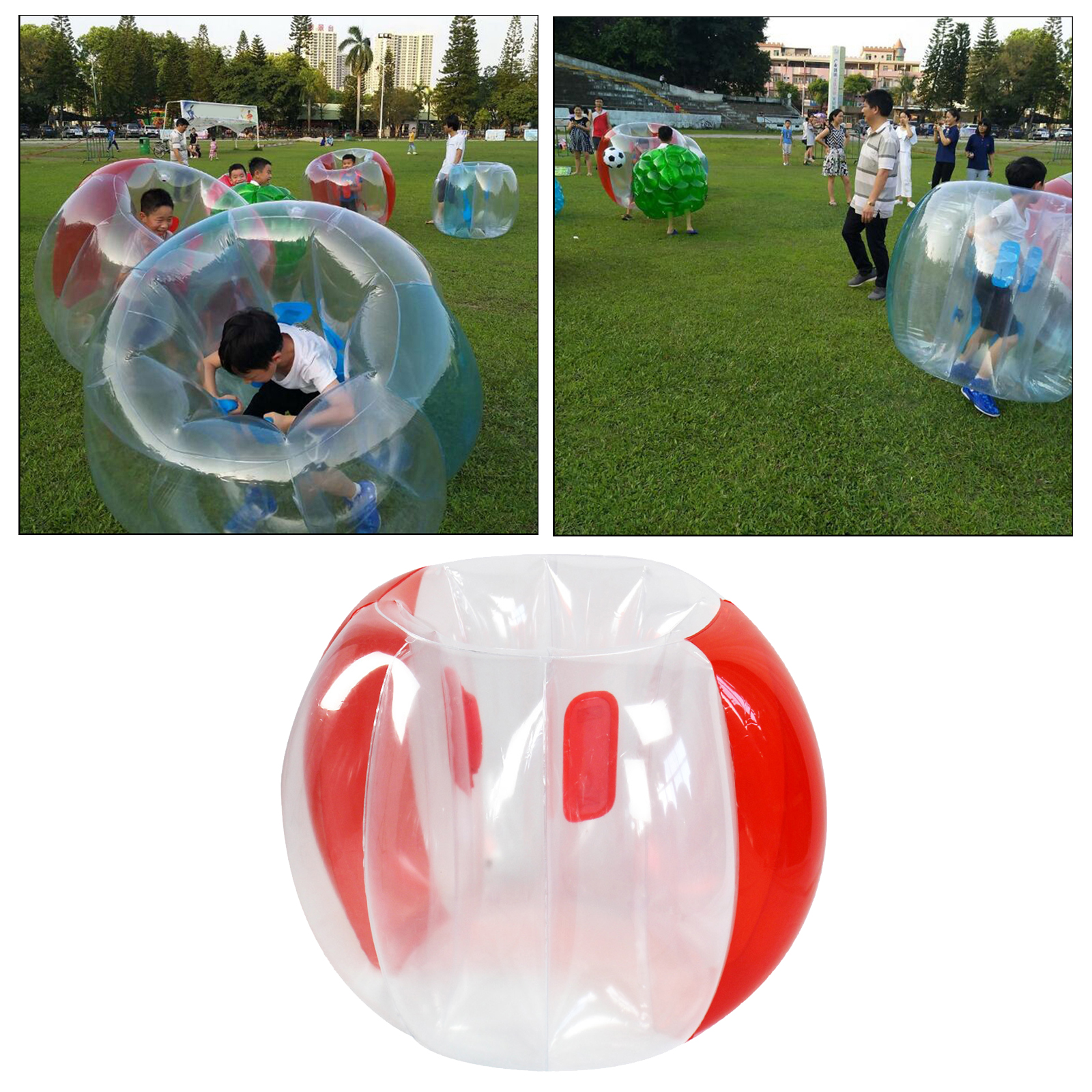 Inflatable Bubble Balls Junior Teens  Bumper Balls Game Kids Bumper Soccer Ball Giant Human Hamster Knocker Body  Ball